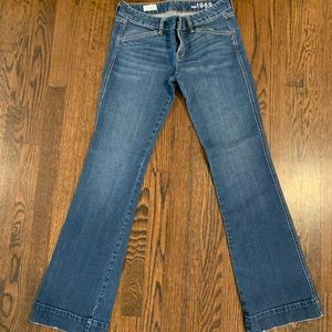 Gap flare bottom jeans